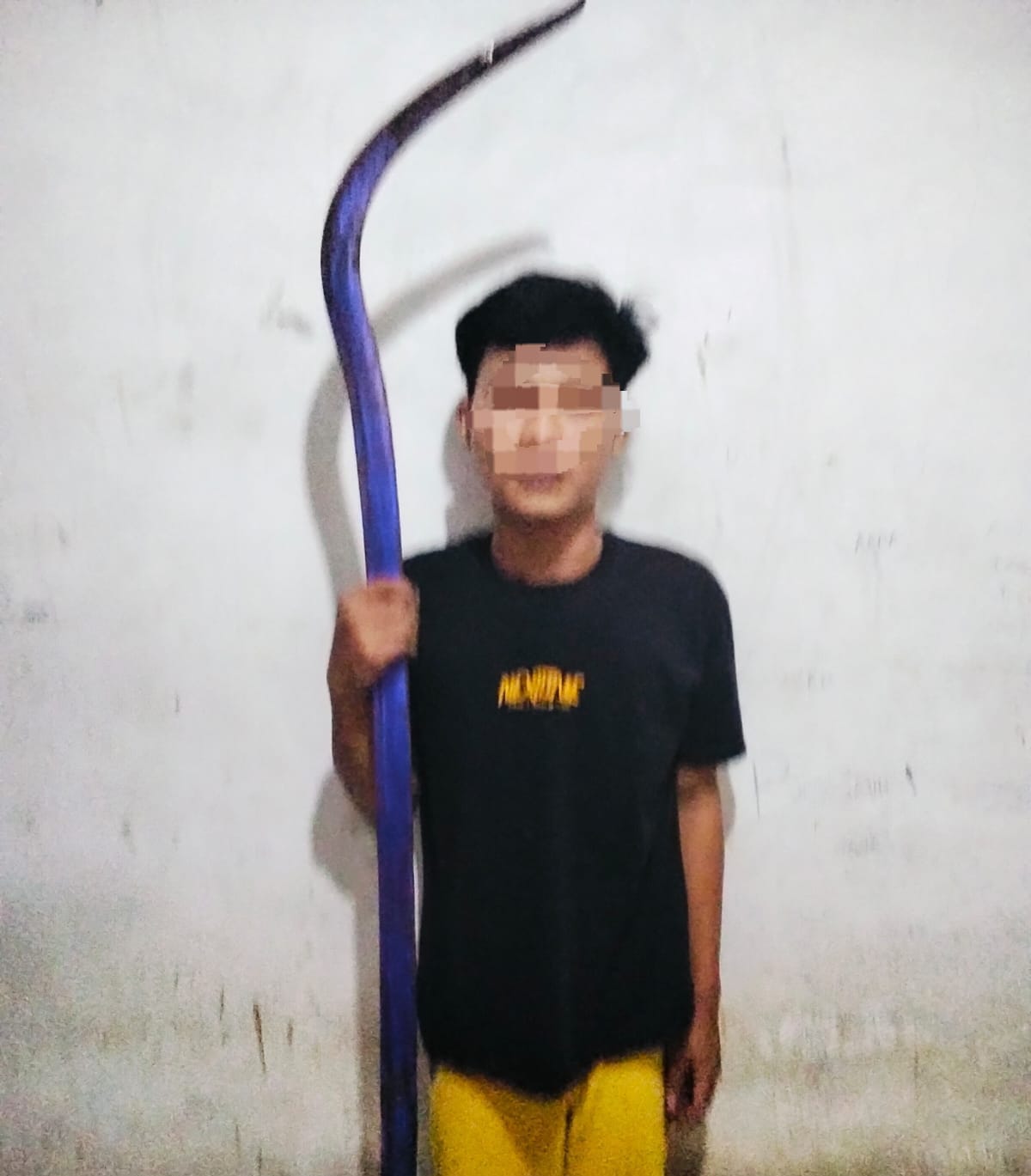 Bawa Sajam, Polsek Benda Tangkap Dua Pemuda DiJalan Raya Perancis Diduga Langgar UU